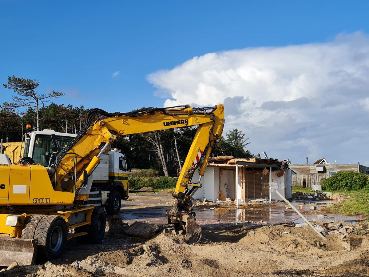 Nieuwbouw stortemelk, Campings